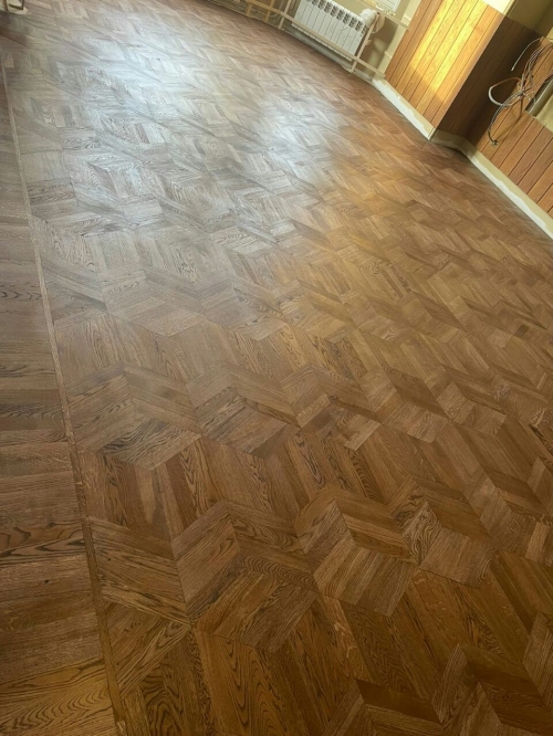 С места работ